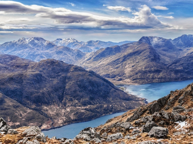Knoydart from the north.