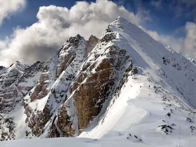 Panoramic picture of An Teallach, Torridon, Scotland.