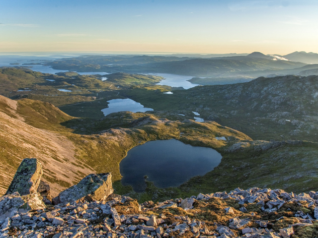 Mid summer sunrise - Kylesku